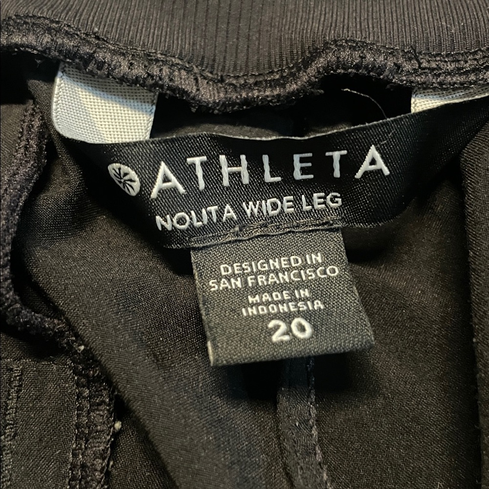 Athleta Nolita Wide Leg Pants size 20 - Picture 4 of 6